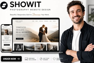 design showit photography website portfolio website showit website design
