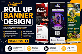design modern and creative banners, flyers and web graphics