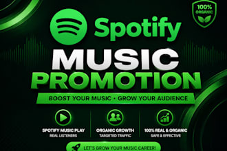 do organic USA spotify music promotion, german spotify promotion