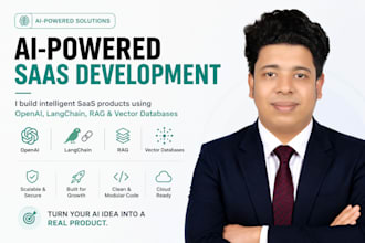 develop ai powered saas products with openai langchain rag and vector databases