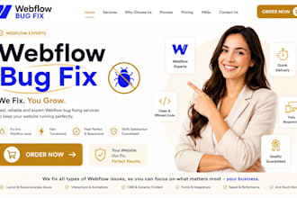 webflow bug fix webflow cms fix  webflow responsive issue fix gmb