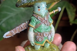 print 3d miniatures for your warhamer 4k tabletop games
