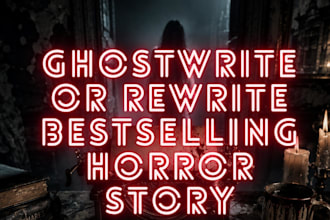 ghostwrite or rewrite best selling horror story