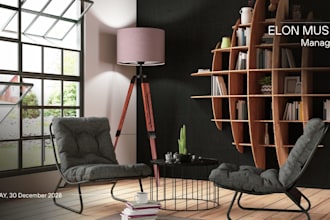 design professional zoom and google meet virtual backgrounds
