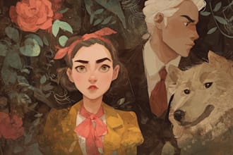 make comic pages, manga or webtoons for you