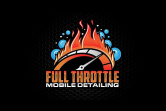 make super mobile auto detailing service logo