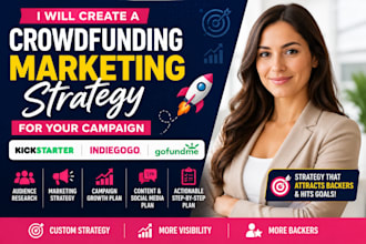 create a crowdfunding marketing strategy for your campaign