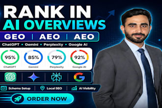 rank your website in chatgpt gemini and perplexity with GEO aeo and ai SEO