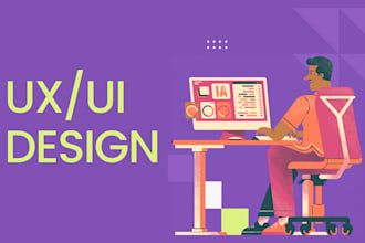 build UI UX design, figma design, website UI UX, mobile app design, and landing