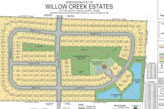 create professional land subdivision maps andsite plans for planning approval