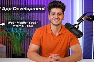 our agency will build ai app, ai agent, ai chatbot ai, ai app