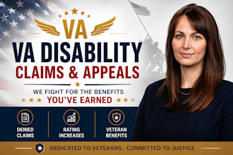 expertly prepare legal arguments for denied VA benefits and compensation claims