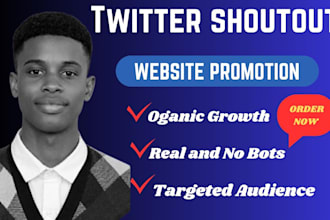 do twitter shoutout promote website link share business crypto link to 250m fb