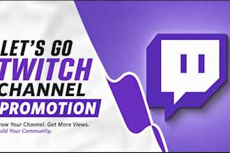 do organic twitch stream promotion for channel growth and engagement