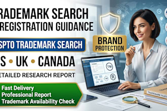 do uspto trademark search registration research report brand protection in UK ca