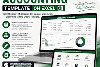 automated accounting template available on excel