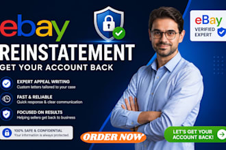 write ebay appeal letter to reinstate mc011, mc999 suspended account