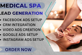 medical spa lead, medical spa facebook ads, medical spa google ads, video ads