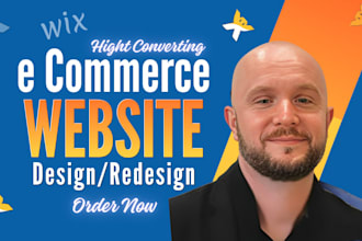 design wix website, redesign wix website and wix ecommerce website