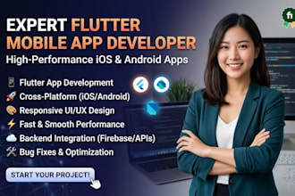do flutter mobile app development with firebase