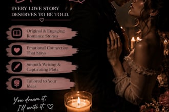 write engaging romance fiction stories
