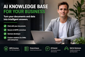 develop a private ai assistant for your company documents made in germany