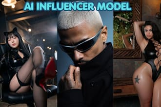create realistic ai influencer and ai model for instagram and fanvue