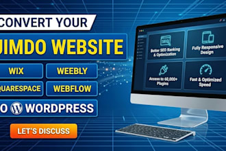 migrate your jimdo website to wordpress jimdo to squarespace website rebuild