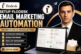 setup flodesk email marketing automation workflow flodesk newsletter