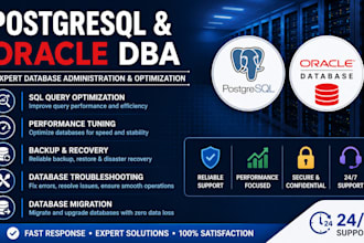 fix postgresql and oracle database issues and optimize sql