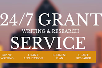 create business plan, startups business plan, grant proposal , financial plan