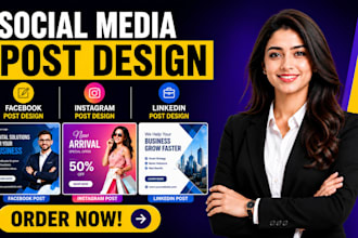 do 20 unique social media post design