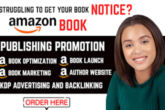 do self publishing book promotion kindle launch marketing ebook advertising