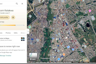 data entry, google maps