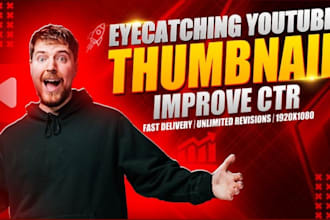 create high quality youtube thumbnail