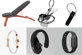 3d product design smart wearable fitness gym equipment workout device solidworks