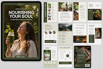 design premium coaching journal workbook
