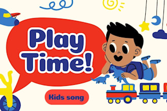 compose and record children song, nursery rhymes for children kids song kids