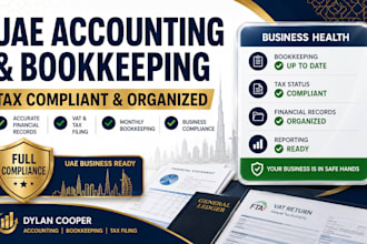 handle uae business accounting bookkeeping and tax filing