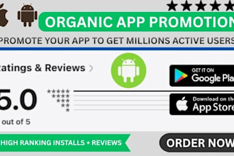 do mobile app promotion, app store ranking install, ios rating review, playstore