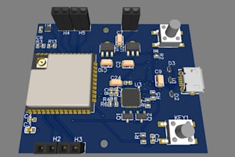 design esp32 pcb design, pcb layout, circuit design, arduino and iot projects