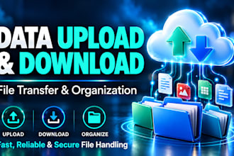provide reliable data uploading and downloading services