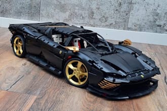 design a custom lego car moc or technic vehicle with instructions