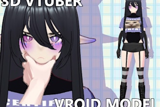 make vroid 3d vtuber models
