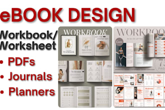 design educational ebook training guide, training manual, workbook, lead magnet