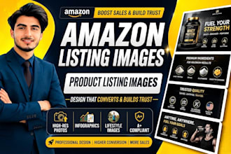 design amazon listing images and product listing images