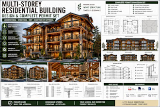 design timber frame house and adu permit ready construction plans