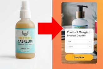 create e commerce product listing images