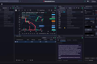 build ibkr trading bot with tws API automation