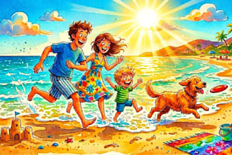 illustrate children story book illustration children story book cover